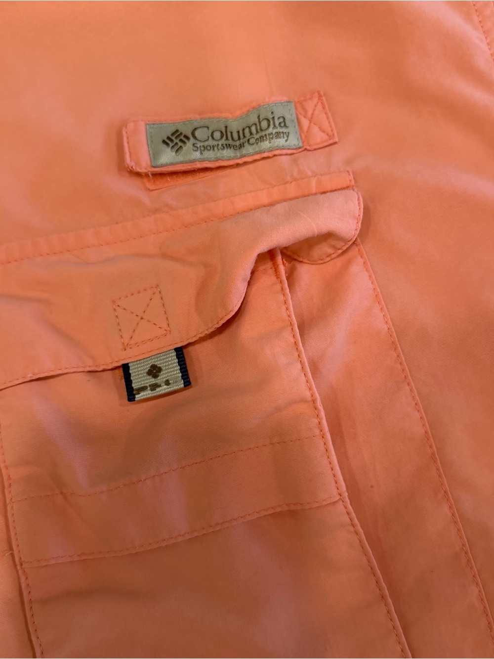 Columbia Men’s PFG Bahama II Short Sleeve Shirt Melonade XXL - Picture 4 of 11